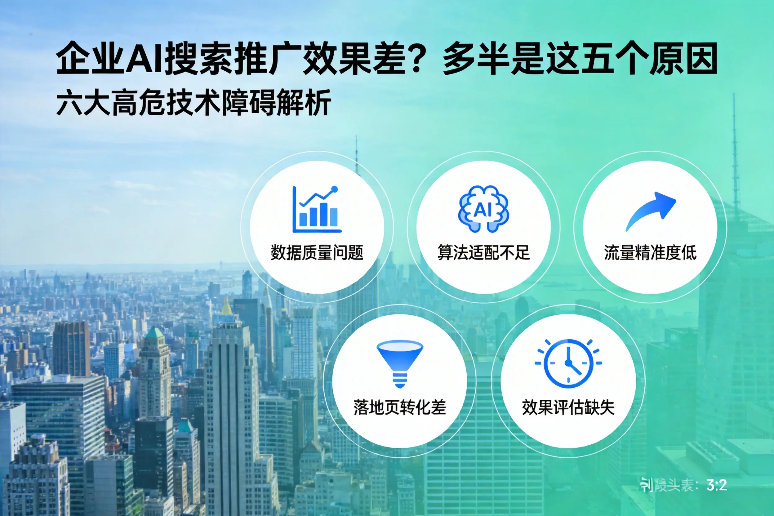 东阿企业AI搜索推广效果差?多半是这五个原因